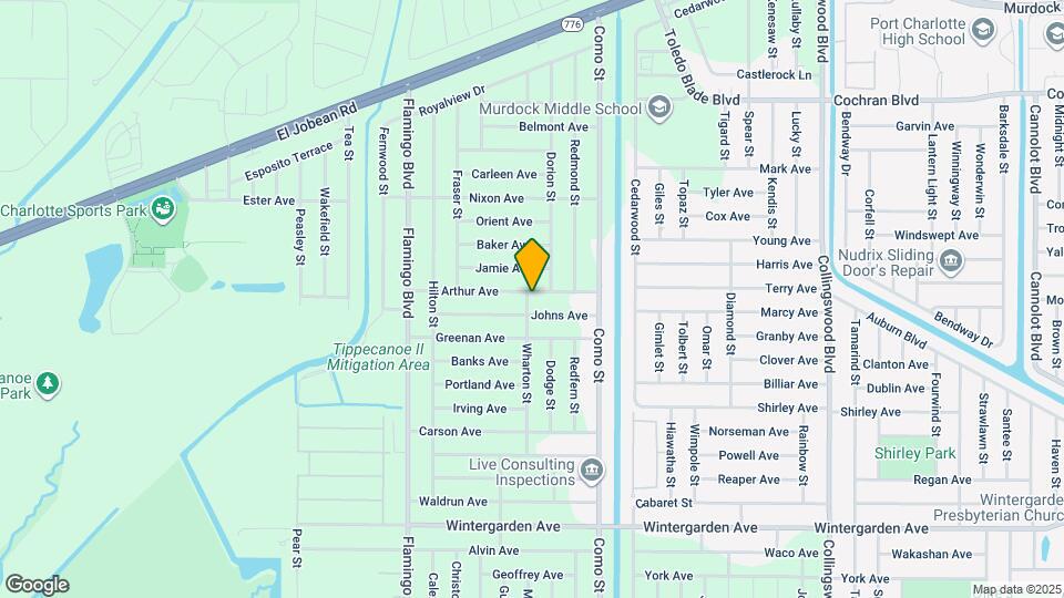17159 Arthur Ave Map and Location Details