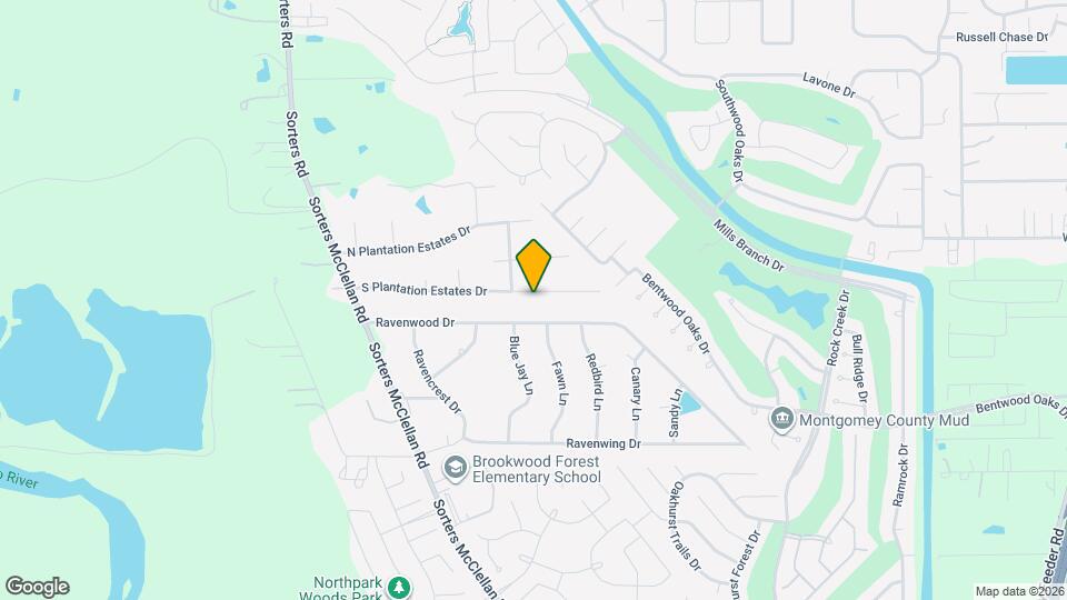 19914 S Plantation Estates Dr Map and Location Details