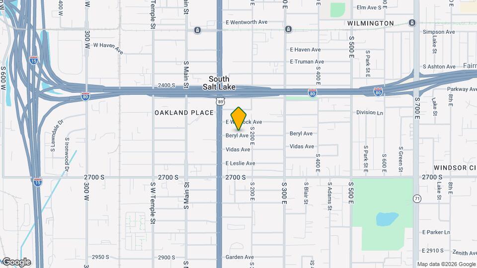 161 Beryl Ave Mapa y Detalles de la Ubicación