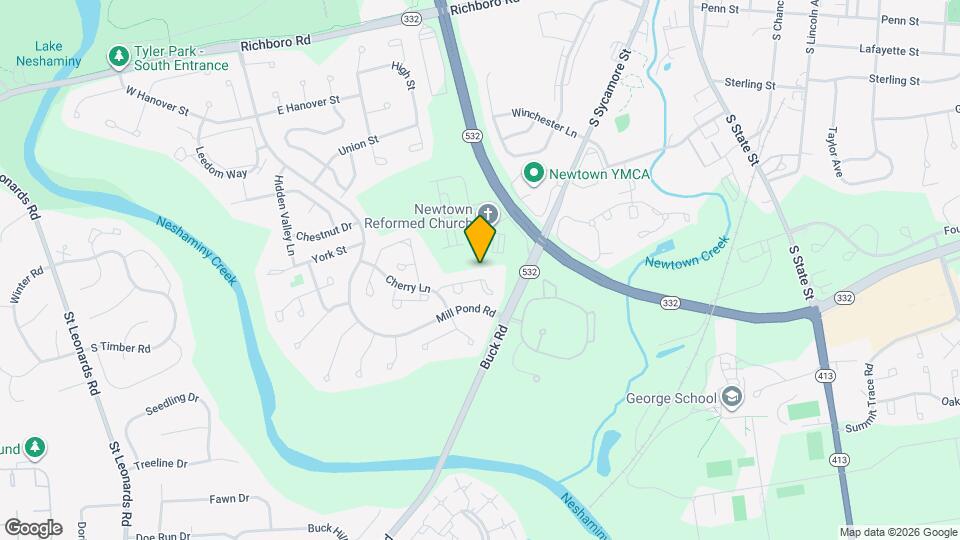 54 Hillcroft Way Map and Location Details