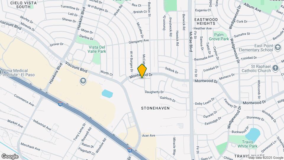 9324 Aquarius Ln Map and Location Details