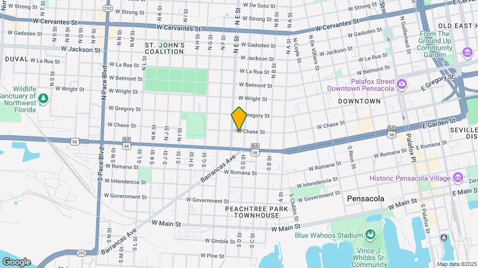 1013 W Chase St Map and Location Details