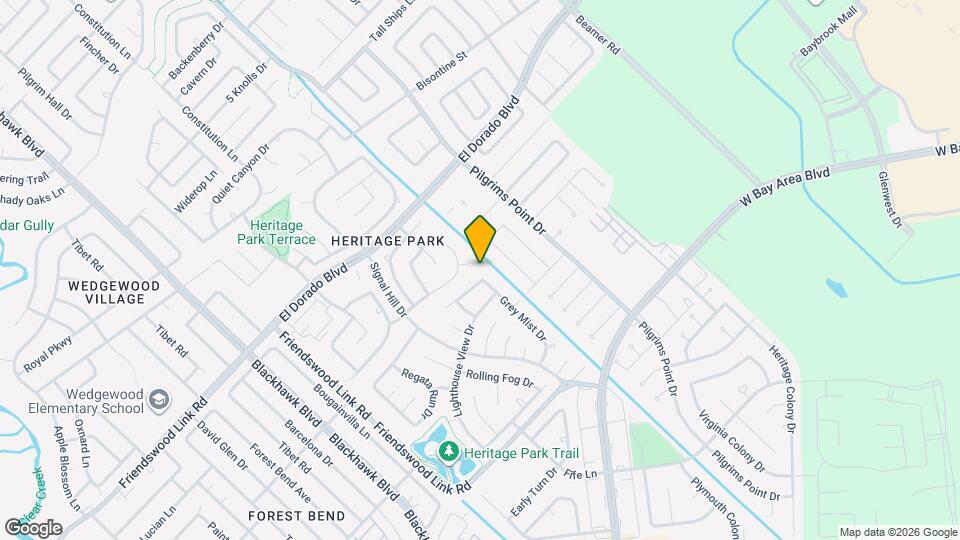 2602 Port Carissa Dr Map and Location Details