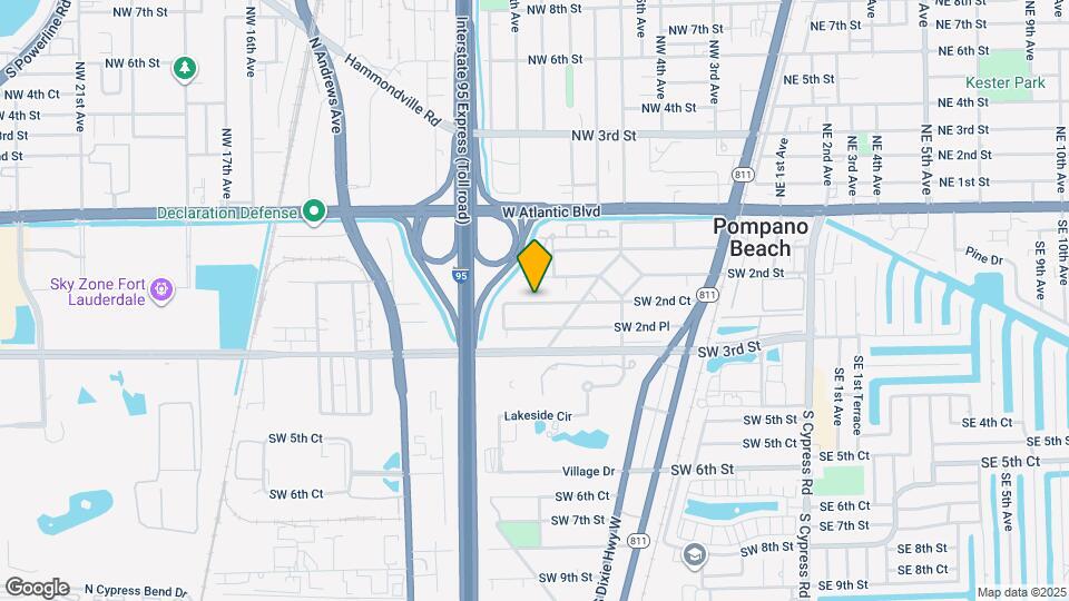 541 SW 2nd Ct Map and Location Details