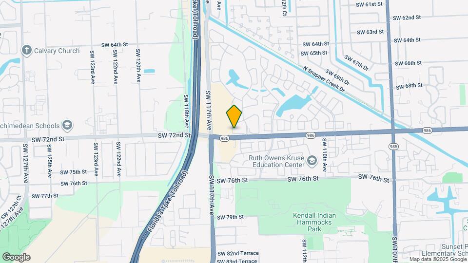 7123 SW 115th Pl Map and Location Details