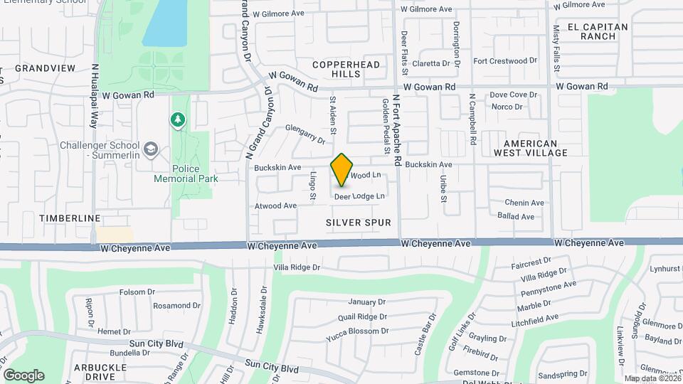 9432 Deer Lodge Ln Mapa y Detalles de la Ubicación