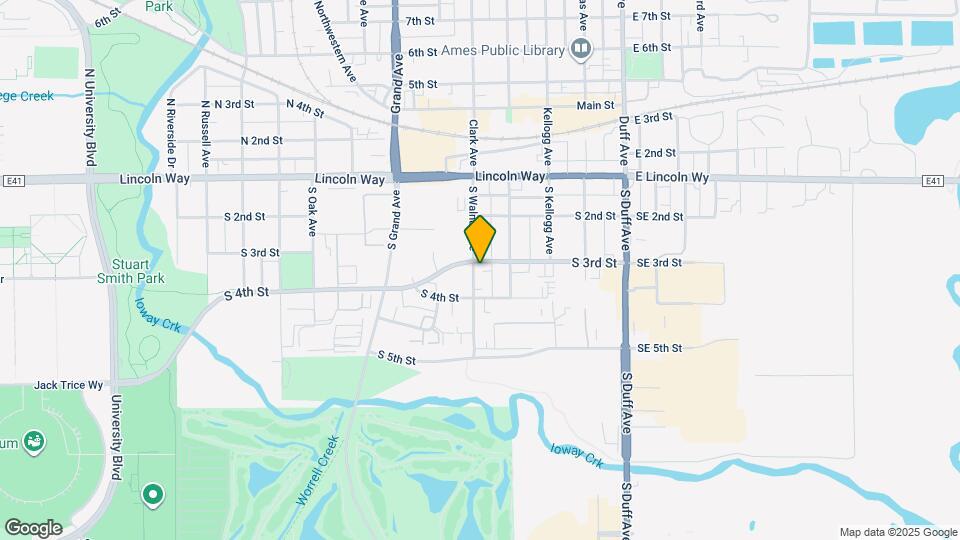 308 S Walnut Ave Map and Location Details