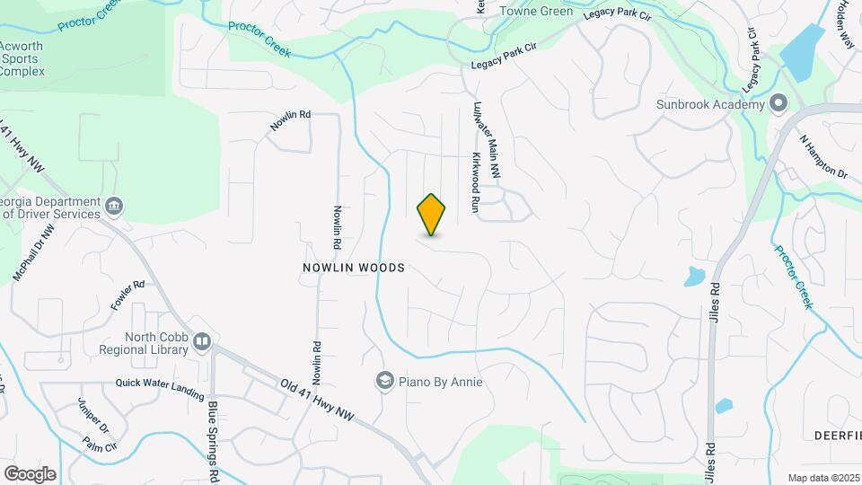 3410 Spindletop Dr NW Map and Location Details