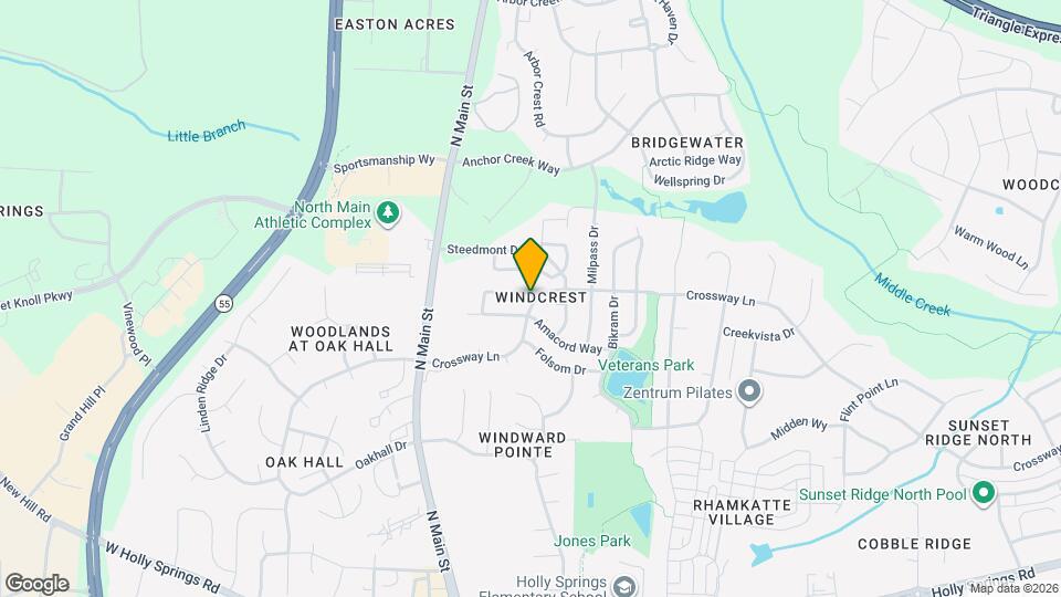 101 Palmdale Ct Map and Location Details