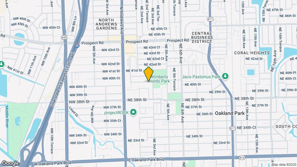 270 NE 40th St Map and Location Details