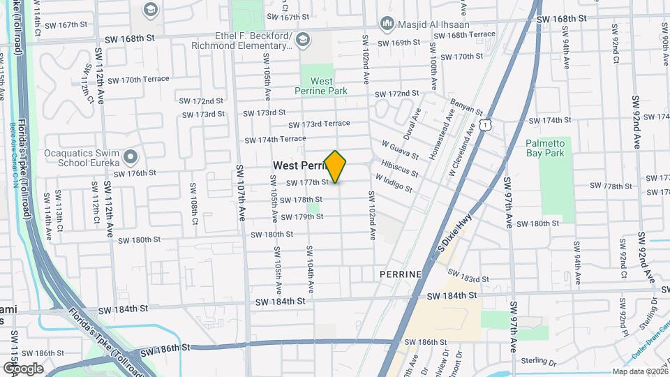 17740 SW 103rd Ave Map and Location Details