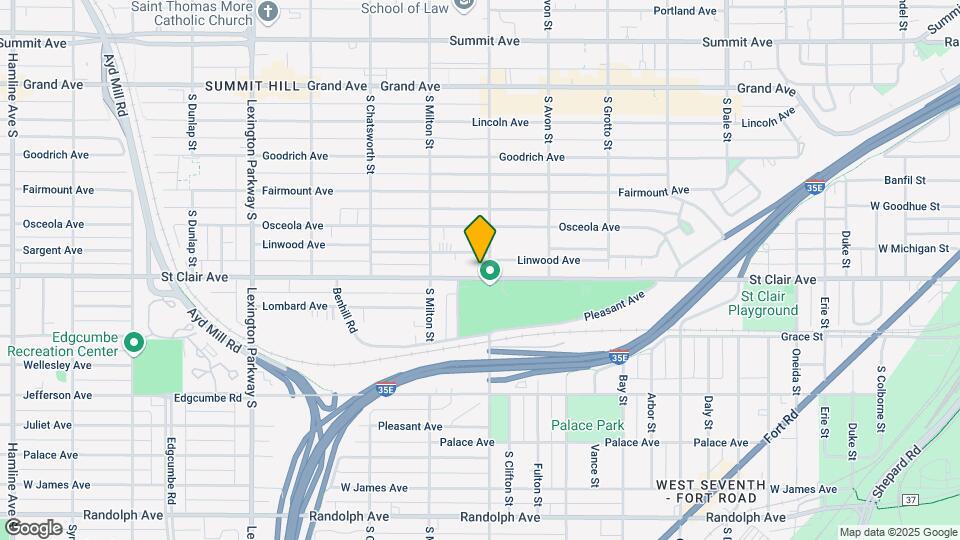 871 St Clair Ave Map and Location Details