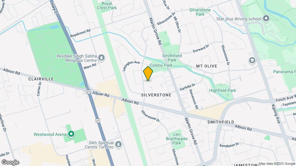 46 Tealham Dr Map and Location Details