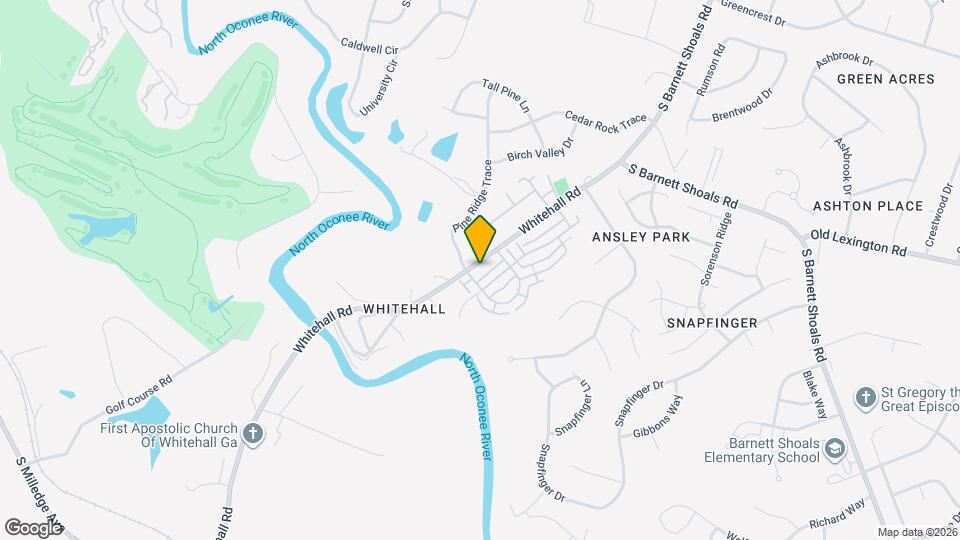 409 Whitehall Rd Map and Location Details