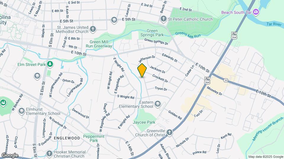 2405 Jefferson Dr Map and Location Details