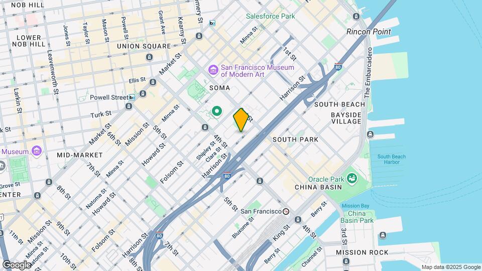 750 Harrison St Mapa y Detalles de la Ubicación