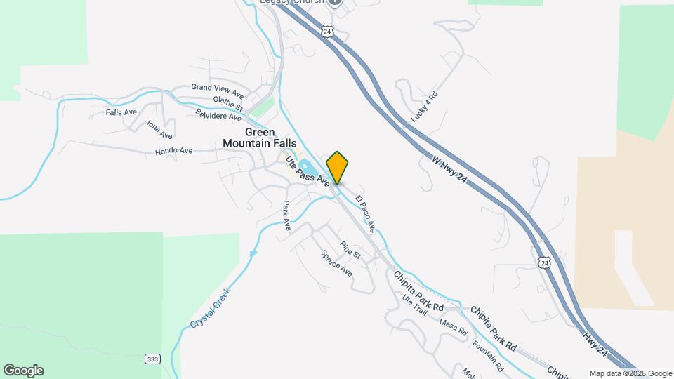 10370 Ute Pass Ave, Unit 1 Mapa y Detalles de la Ubicación