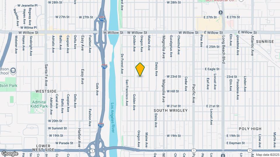 2283 Oregon Ave Map and Location Details