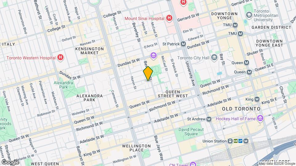 60 Beverley St Map and Location Details