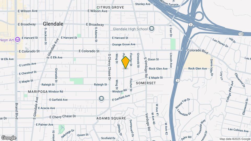 518 Porter St Mapa y Detalles de la Ubicación
