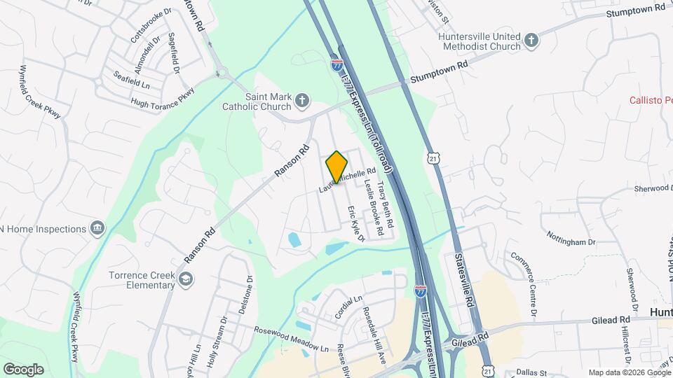 13522 Philip Michael Rd Map and Location Details