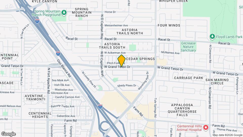8632 W Majestic Pine Ave Map and Location Details