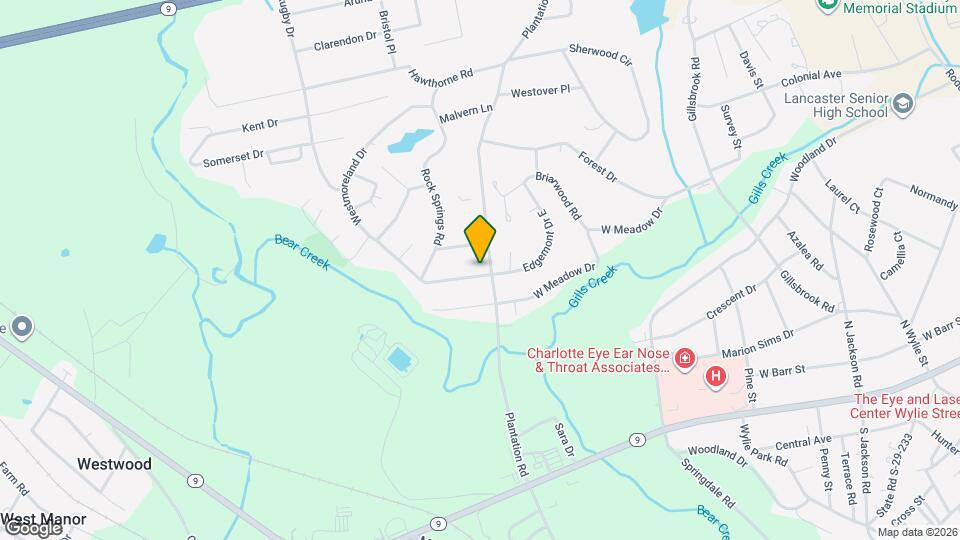 502 Plantation Rd Map and Location Details