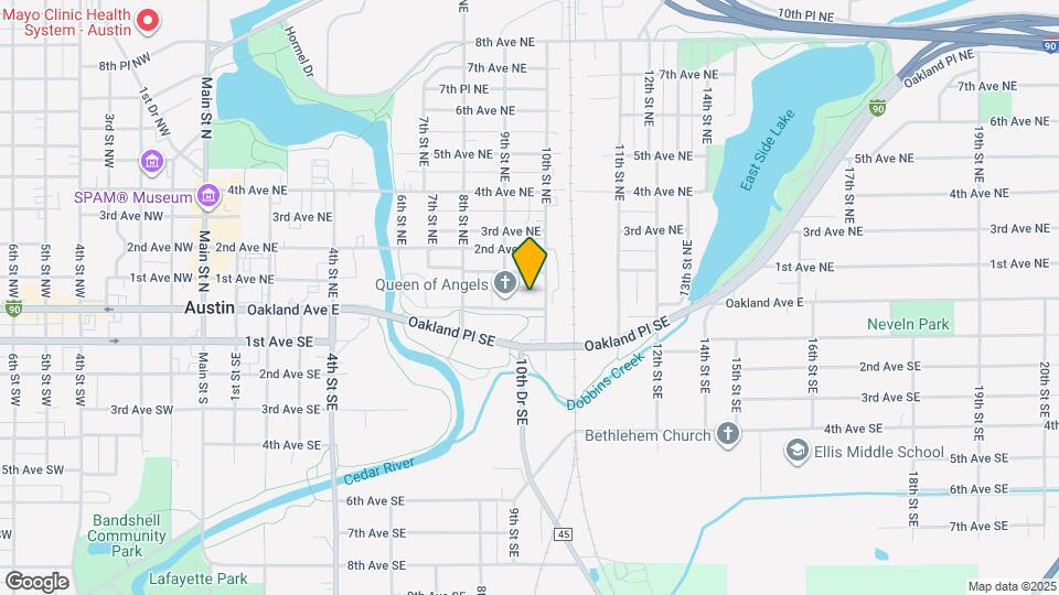 1008 1st Pl NE Map and Location Details