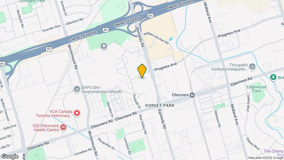 5 Glamorgan Ave Map and Location Details