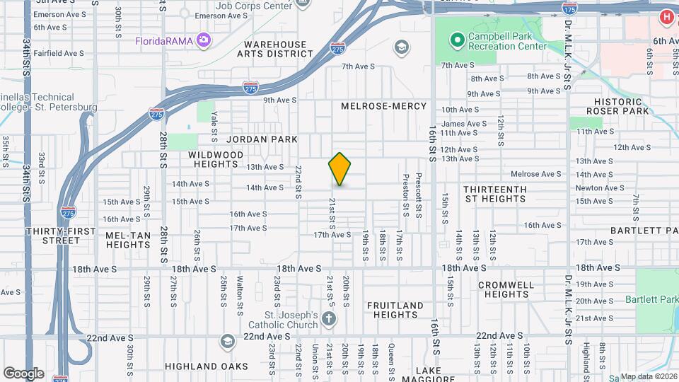 2028 14th Ave S Map and Location Details