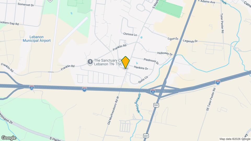 1372 S Maple St Map and Location Details