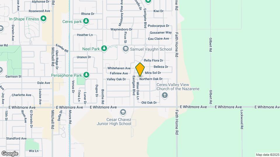 3773 Northern Oak Dr, Unit 1 Bedroom ADU Map and Location Details