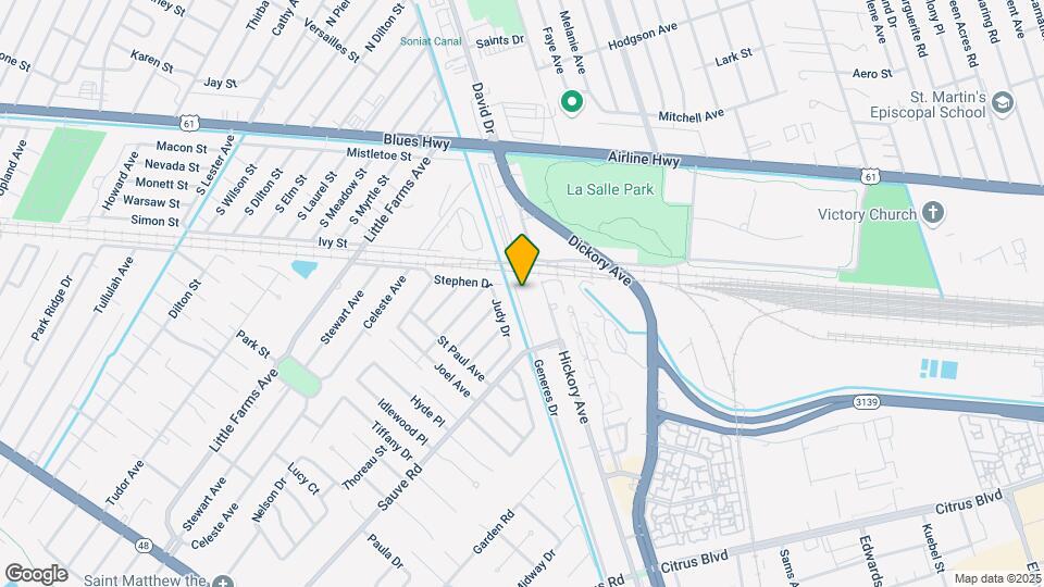 2317 Generes Dr Map and Location Details