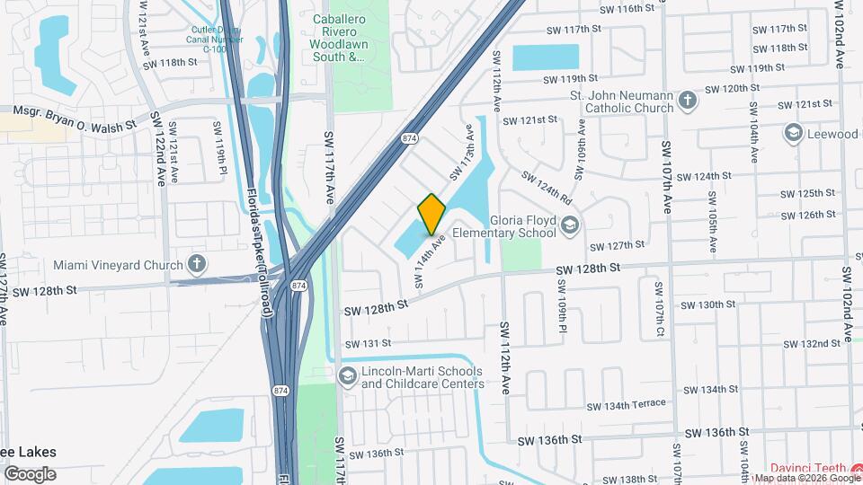 12620 SW 114th Ave Map and Location Details