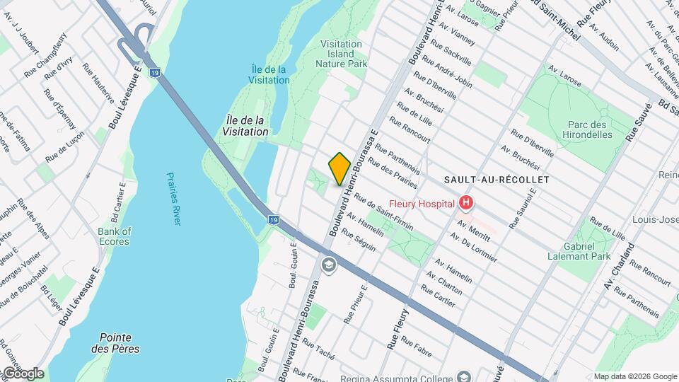 2025 Henri-Bourassa Boul E Map and Location Details