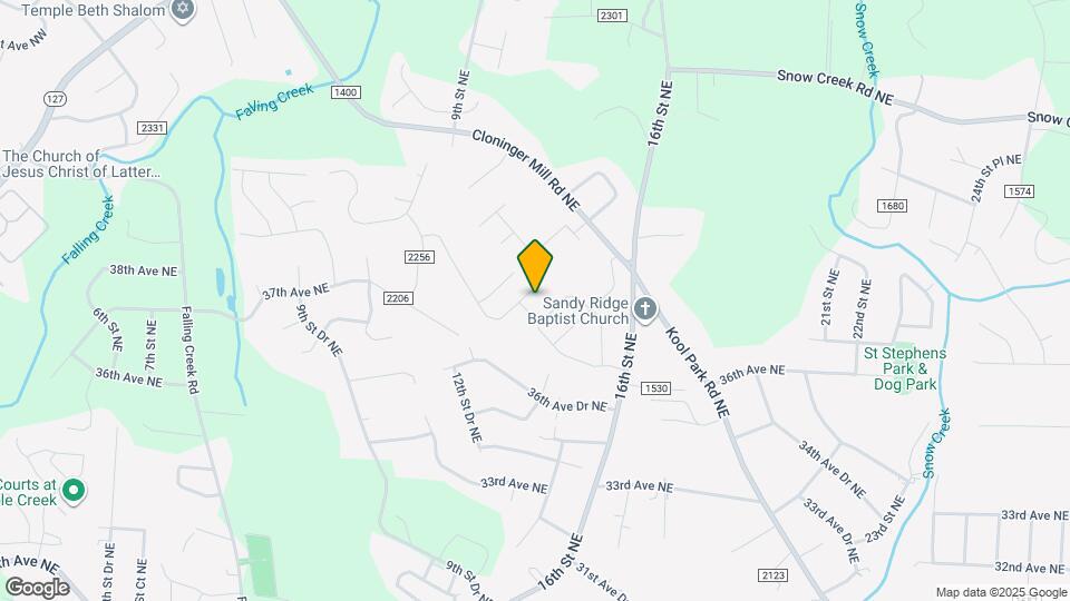 1366 37th Ave Lane NE Map and Location Details