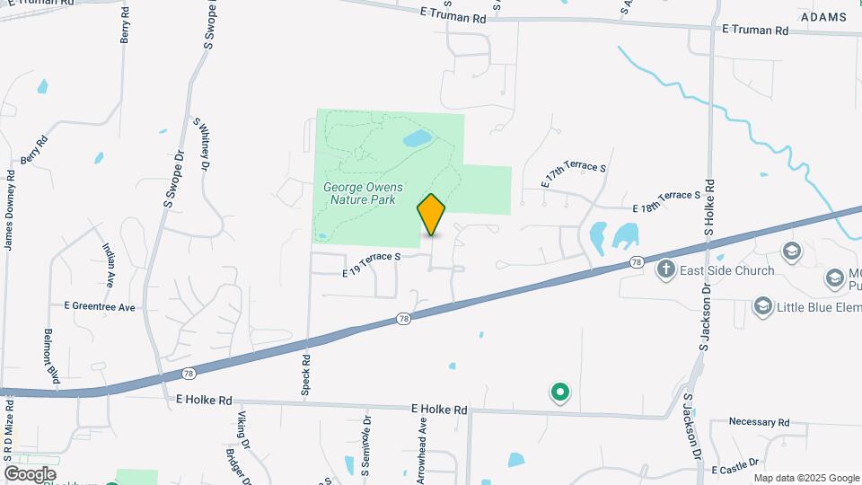 1916 S Arrowhead Ct Map and Location Details