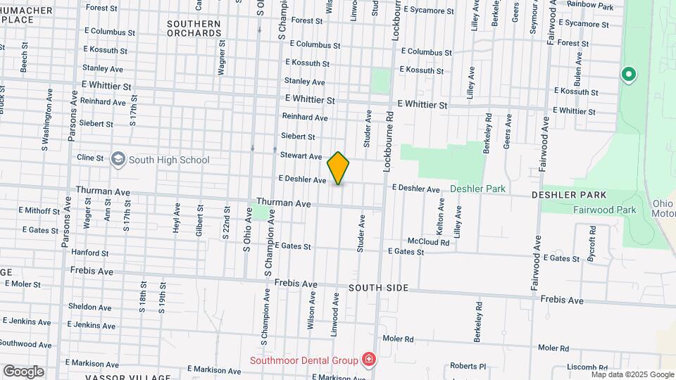 1285 Linwood Ave Mapa y Detalles de la Ubicación