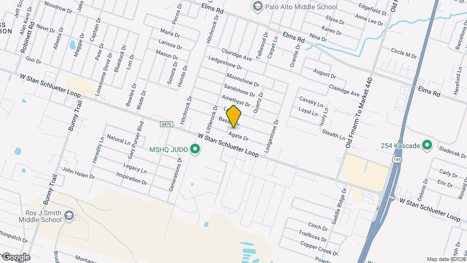 2011 Agate Dr Map and Location Details