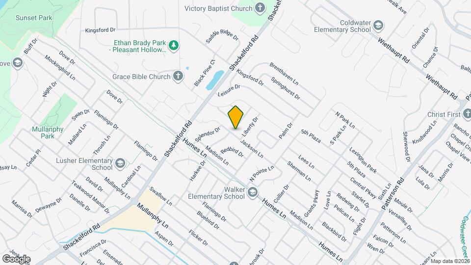 1445 Jackson Ln Map and Location Details