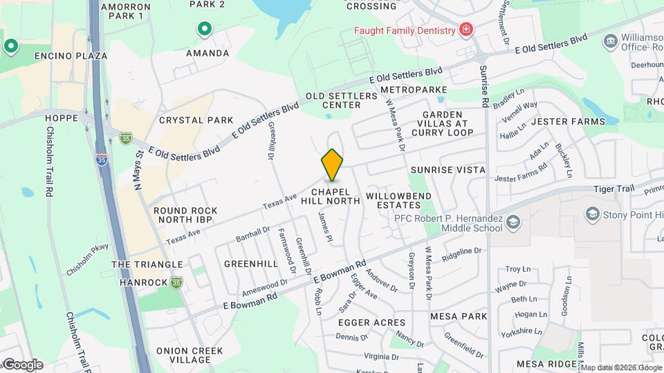 500 Gregory Ct Map and Location Details