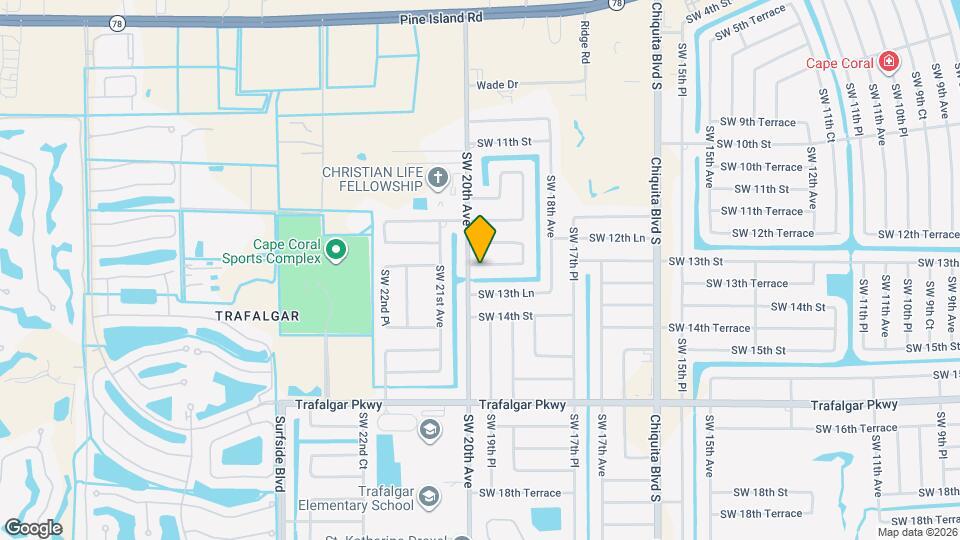 1912 SW 13th St Map and Location Details
