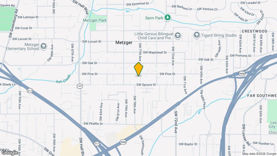 10685 SW 77th Ave Mapa y Detalles de la Ubicación