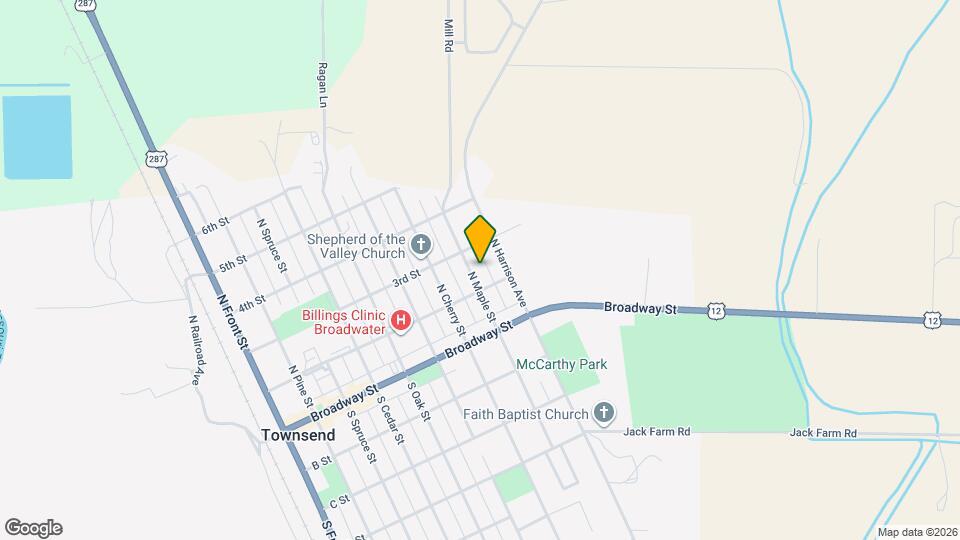 206 N Maple St, Unit B Mapa y Detalles de la Ubicación