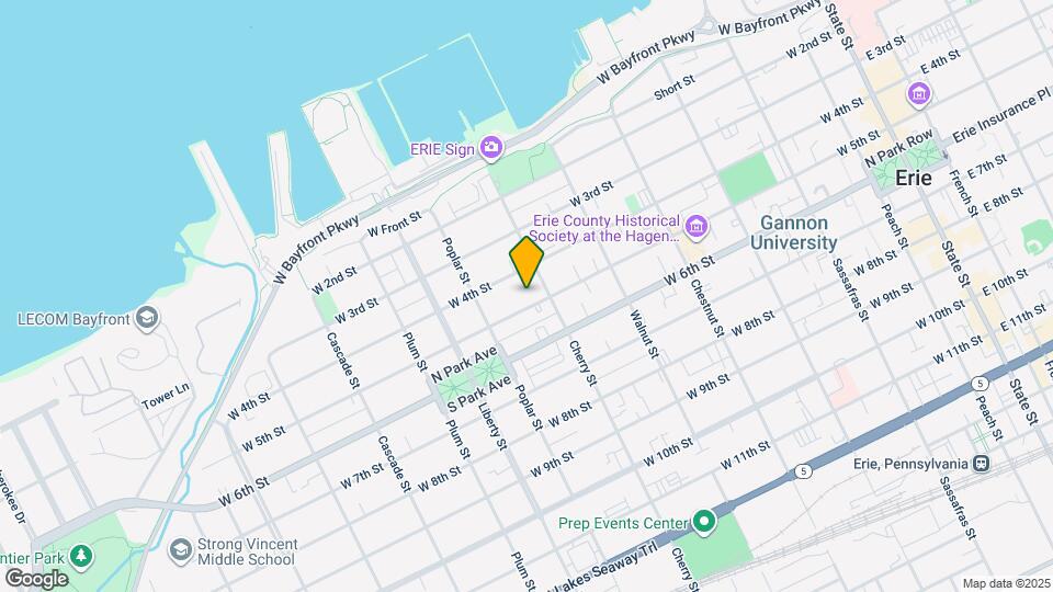 620 W 5th St Map and Location Details