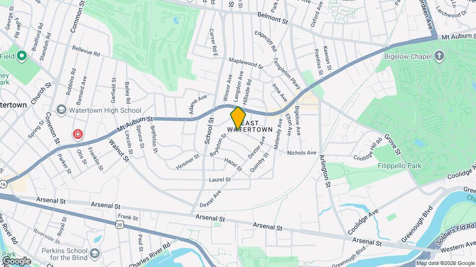 156 Nichols Ave Map and Location Details