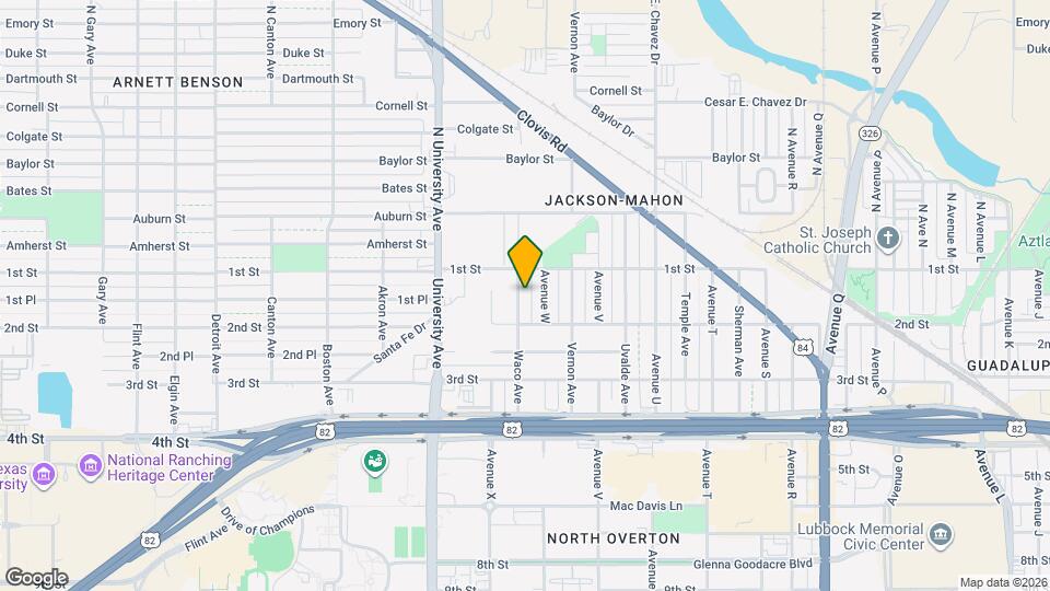 111 Waco Ave Map and Location Details