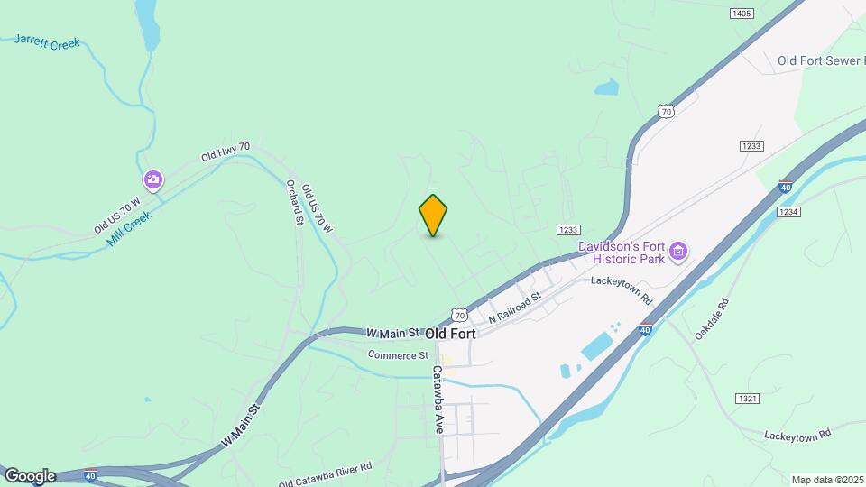 202 N Spring St Map and Location Details