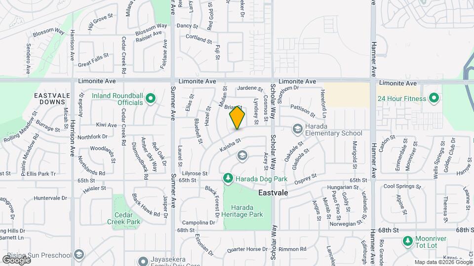 6350 Peach Blossom St Map and Location Details