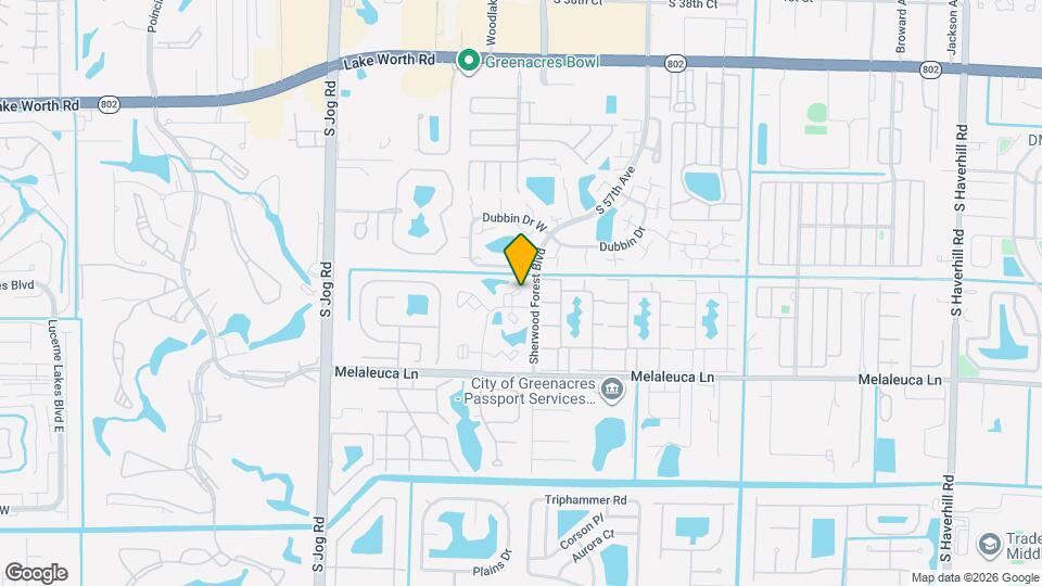 4101 Oak Terrace Dr Map and Location Details